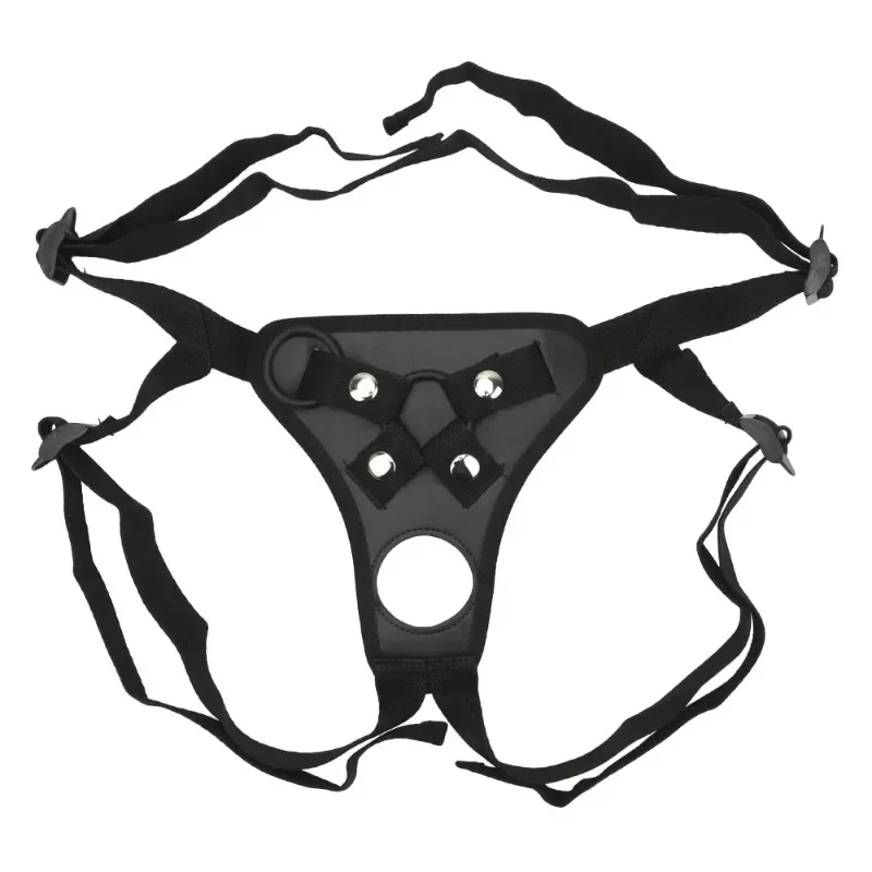 

Strapon Dildo Pants Wearable Penis Panties Erotic Costumes Strap On Dildos Pants Adjustable Harness Belt With Rings