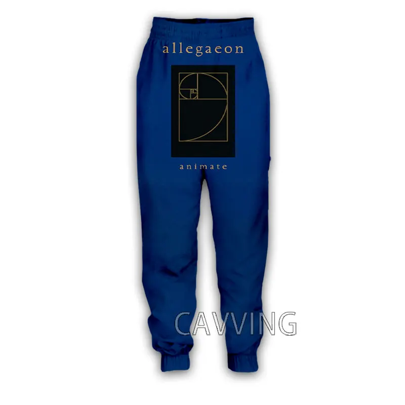 

CAVVING 3D принт Allegaeon Rock повседневные брюки спортивные спортивные штаны прямые брюки спортивные штаны брюки для бега брюки
