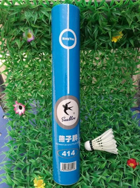 badminton-shuttlecocks-12pcs-set-for-school-and-family-training-yanzi-brand-414-series-wooden-spoon-handle-duck-feather