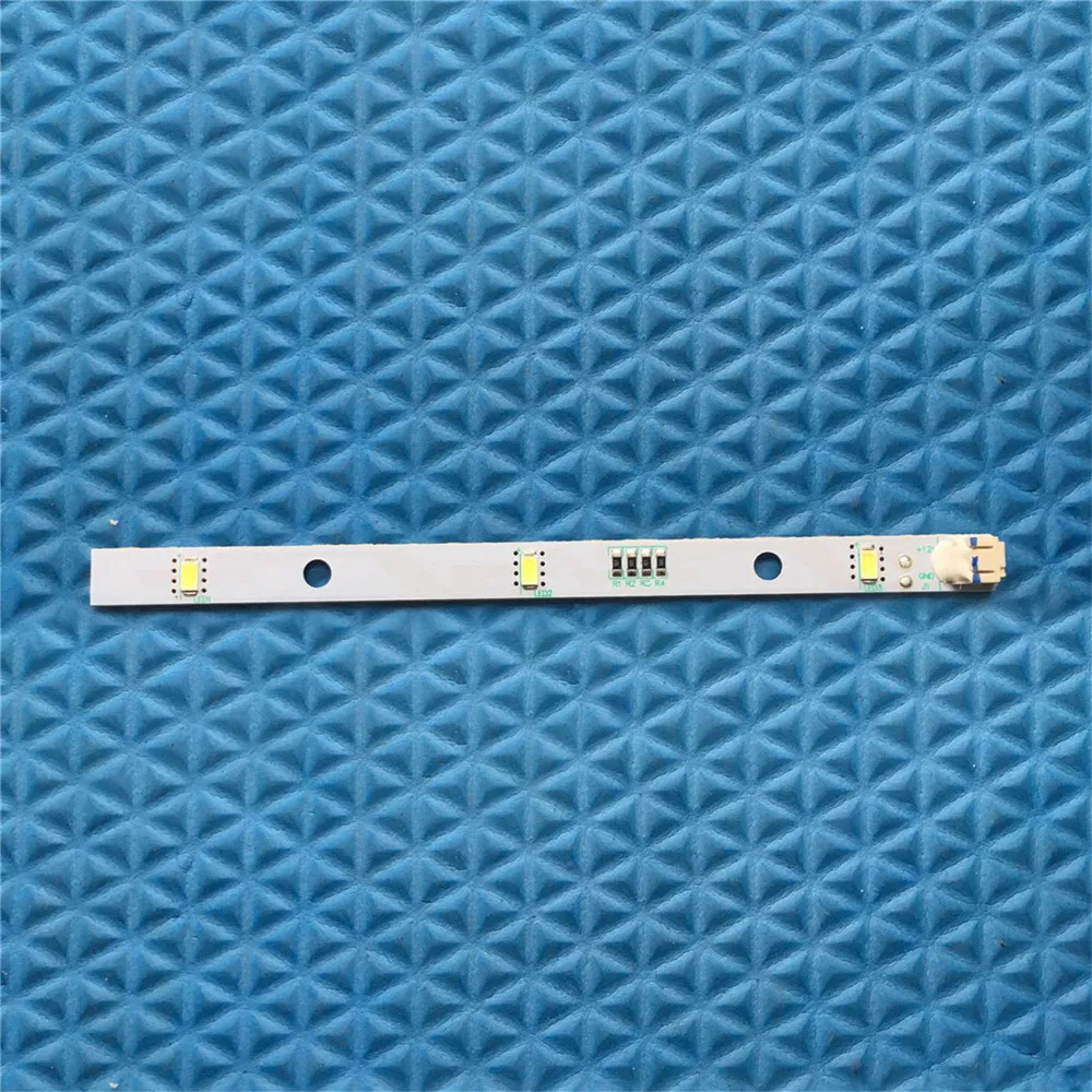 1 szt. Lodówka z zamrażarką LED listwa świetlna dla RONGSHENG/HISENSE E 349766   MDDZ-162A 1629348   Części do lodówek DC12V 0,6W — zdjęcie 2