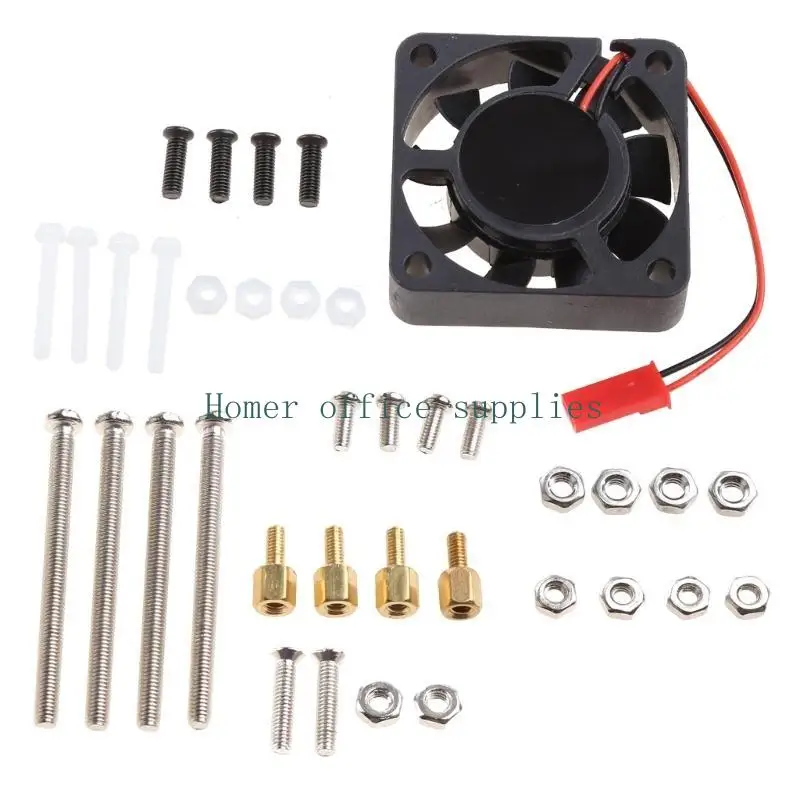 K43B 1PCS Clear Acrylic para estojo com fã refrigeração para para A02 Versão