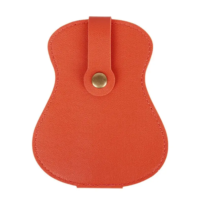 A99I-Guitar Pick Case For Storing Guitar Pick Holder, PU Pick Box Multi-Slot Guitar Pick Case