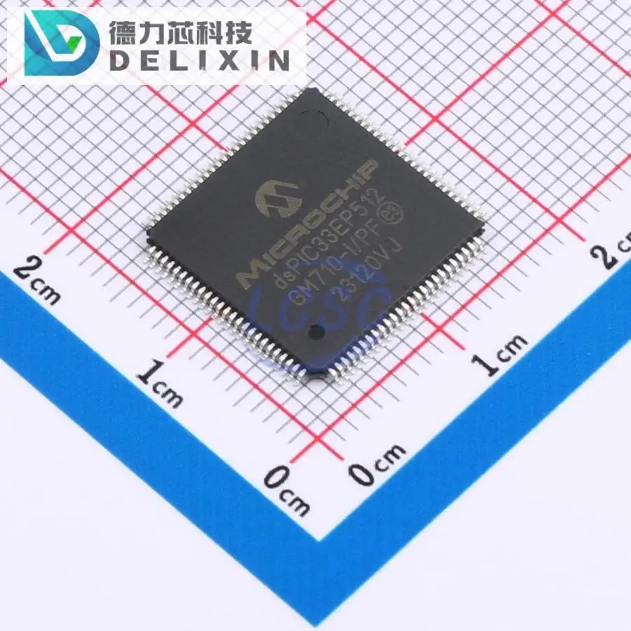 DsPIC33EP512GM710-I/Pf 512kb 85 TQFP-100(14X14) Digitale Signaalprocessors (Dsp/Dsc) Chips Nieuw Origineel