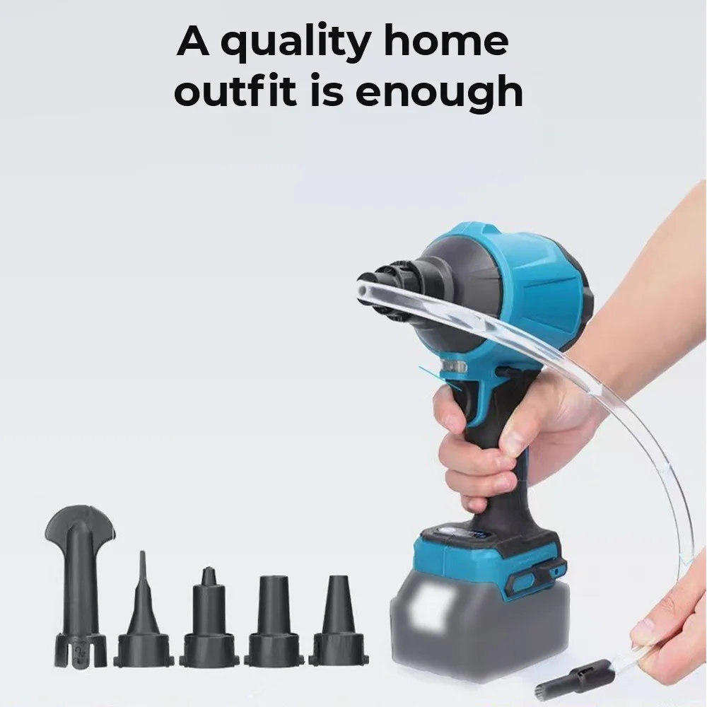 

Беспроводной воздушный насос-воздуходувка для аккумулятора Dewalt 20V, компрессор для очистки, беспроводной насос-воздуходувка для Makita 18V