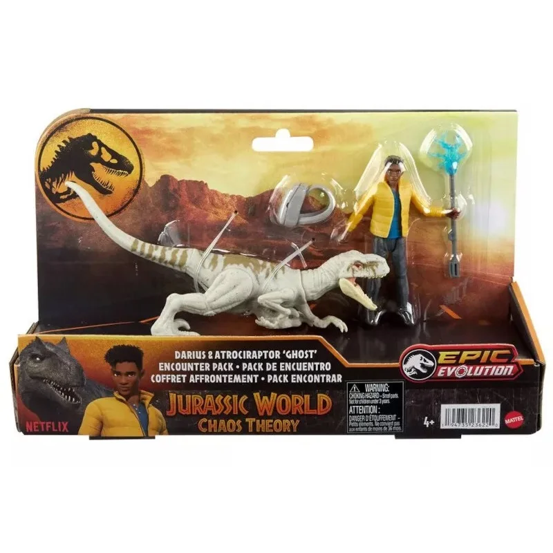 

Jurassic World US Edition "Human and Dino" – Dinosaur Model Toy Series, Realistic Figure Sets for Play & Collection