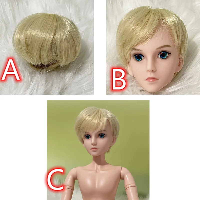 60cm Male BJD Doll Wigs or Makeup Doll Head or Whole Doll 21 Joint Moveable Kids Girls Doll Toy Gift