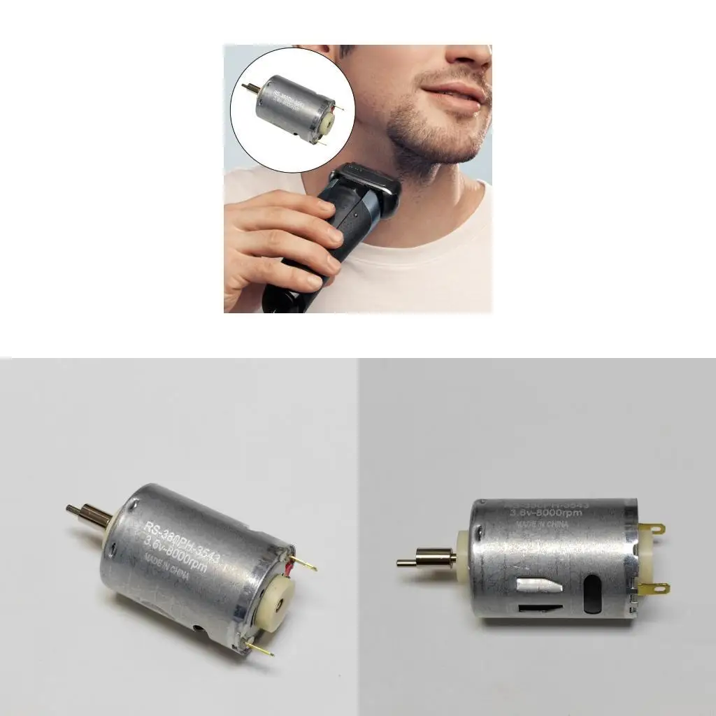J1HF Silver Housing Motor 3.6V for Appliance Repair and Part Matching