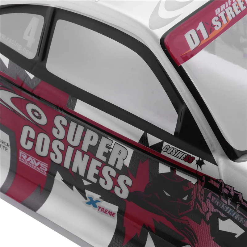 YSUN-2X 1/10 RC modificación de carcasa de carrocería de coche 190Mm en deriva de carretera para Nissan S15