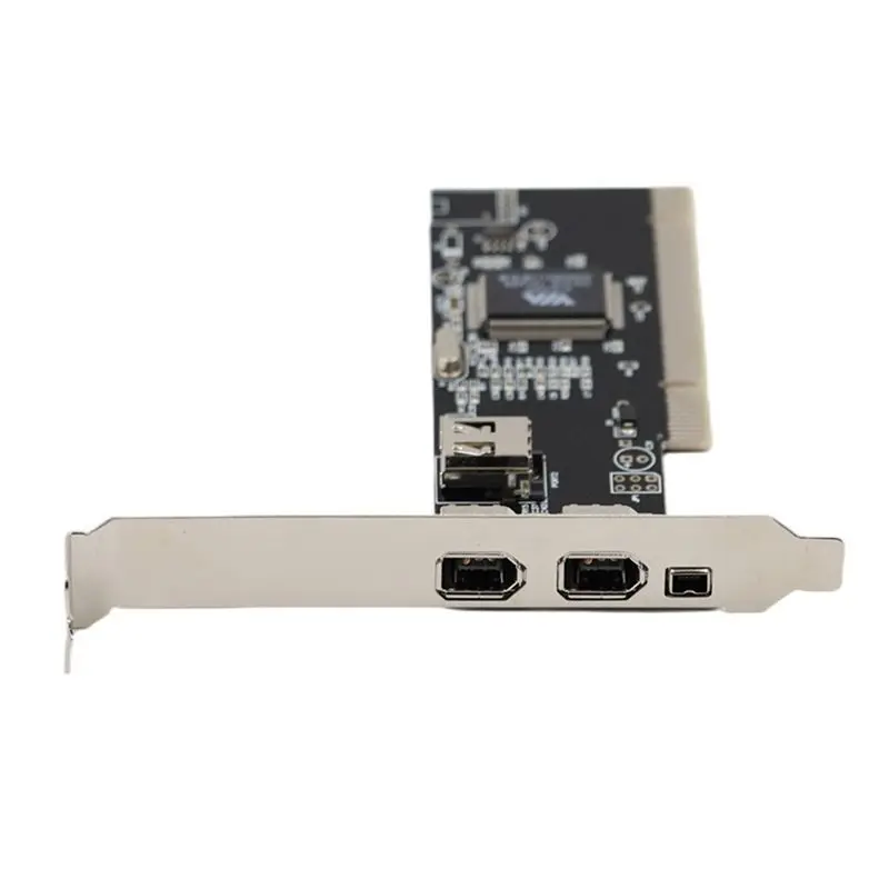 AY14 -PCI 1394 Card 4 Port Firewire Card Adapter Digital Camera HD DV Capture Card Driver-Free VIA For Desktop PC