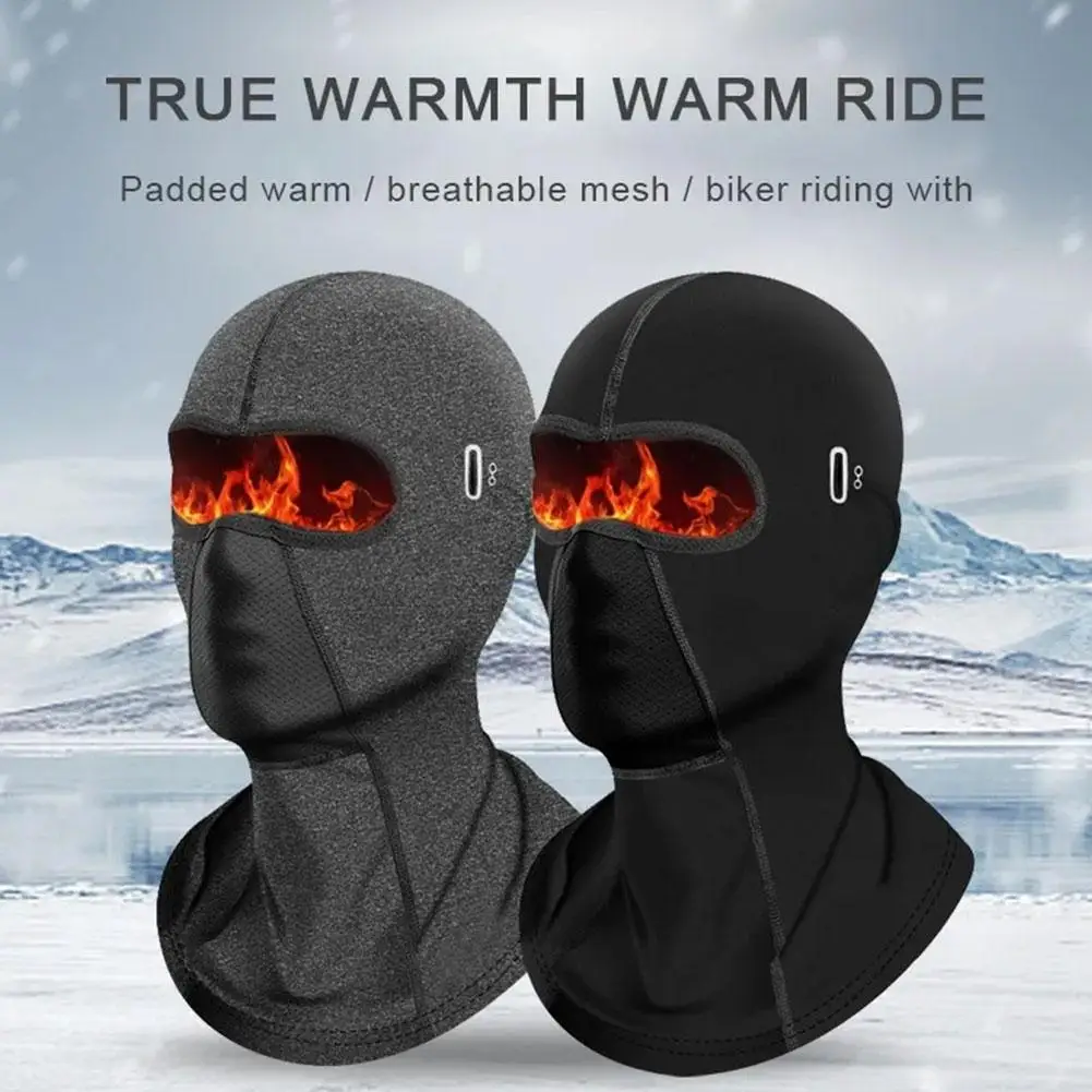 Outdoor Winter Fleece Full Face Cover Balaclava Hat Warm Army Hat Sports Winter Cycling Face Masks Hood Scarf Ski Tactical H1Y6