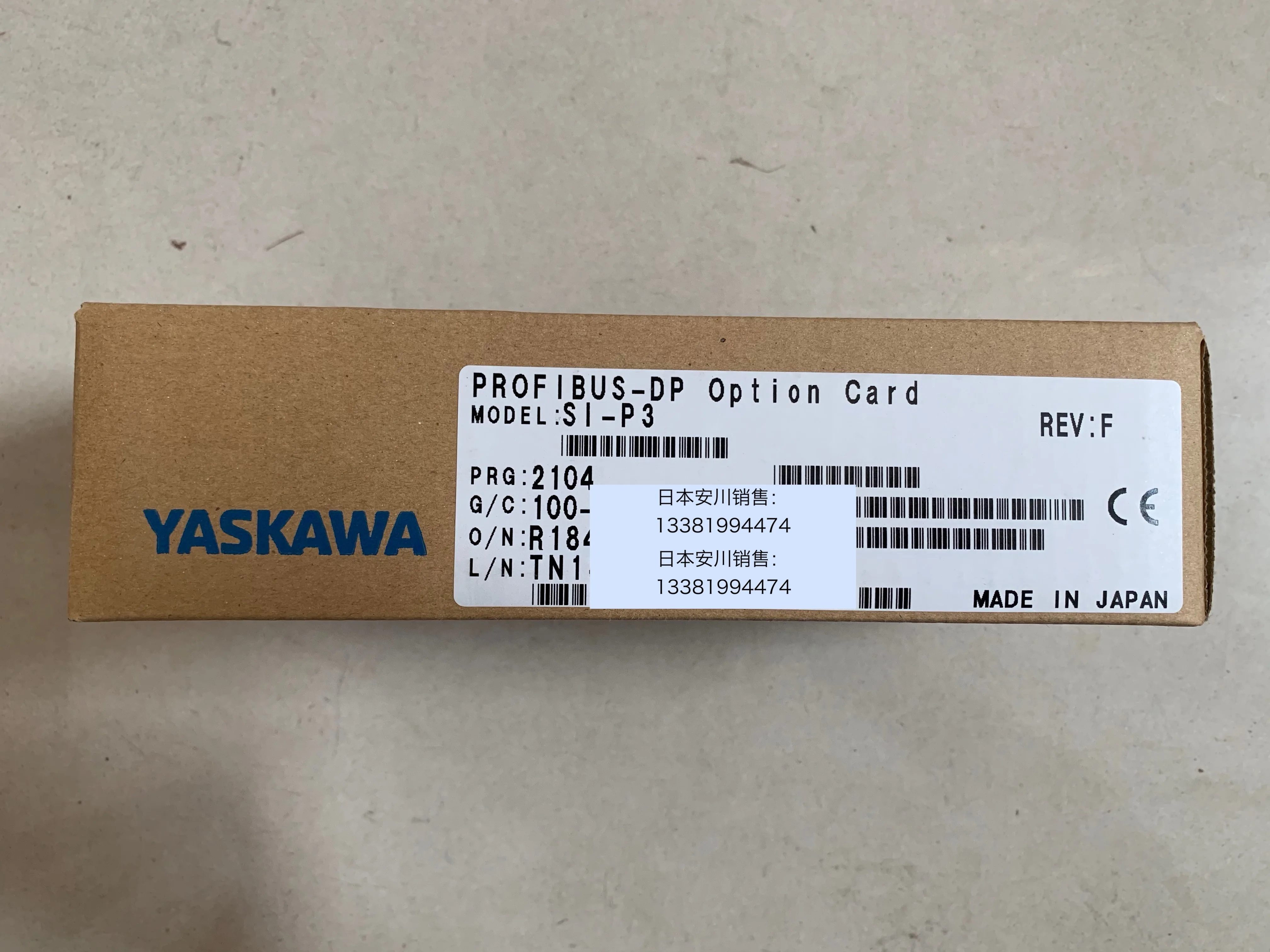 New Original Yaskawa Frequency Converter 1000 And GA700 Series Profibus DP Dedicated Communication Card SI-P3