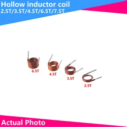 50pc coilcraft inductor 3.5*7.5t*0.7 Copper Wire Hollow Coil Inductance Remote Control FM Inductor 3.5*1.5/2.5/3.5/4.5/7.5T*0.7