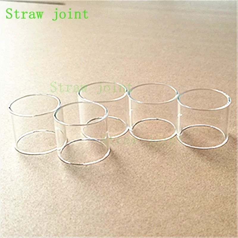 5 قطعة أنبوب كأس زجاجي مستقيم شفاف لزجاج RTA ثلاثي 2 مل 3.5 مل فالكيري RTA #3