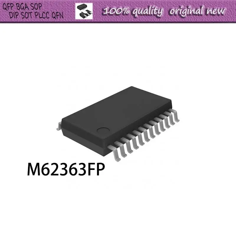 NEW  5PCS/LOT   M62363FP M62363FP#DF0G SSOP-24