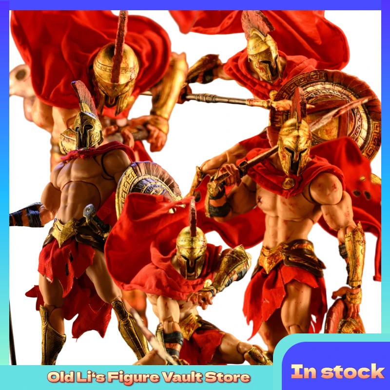 

In Stock Movable Figures, Wind Model Play, Eternal Fighting Spirit 1/12 Spartan King Leonidas Movable Figure Toy Collection Gift