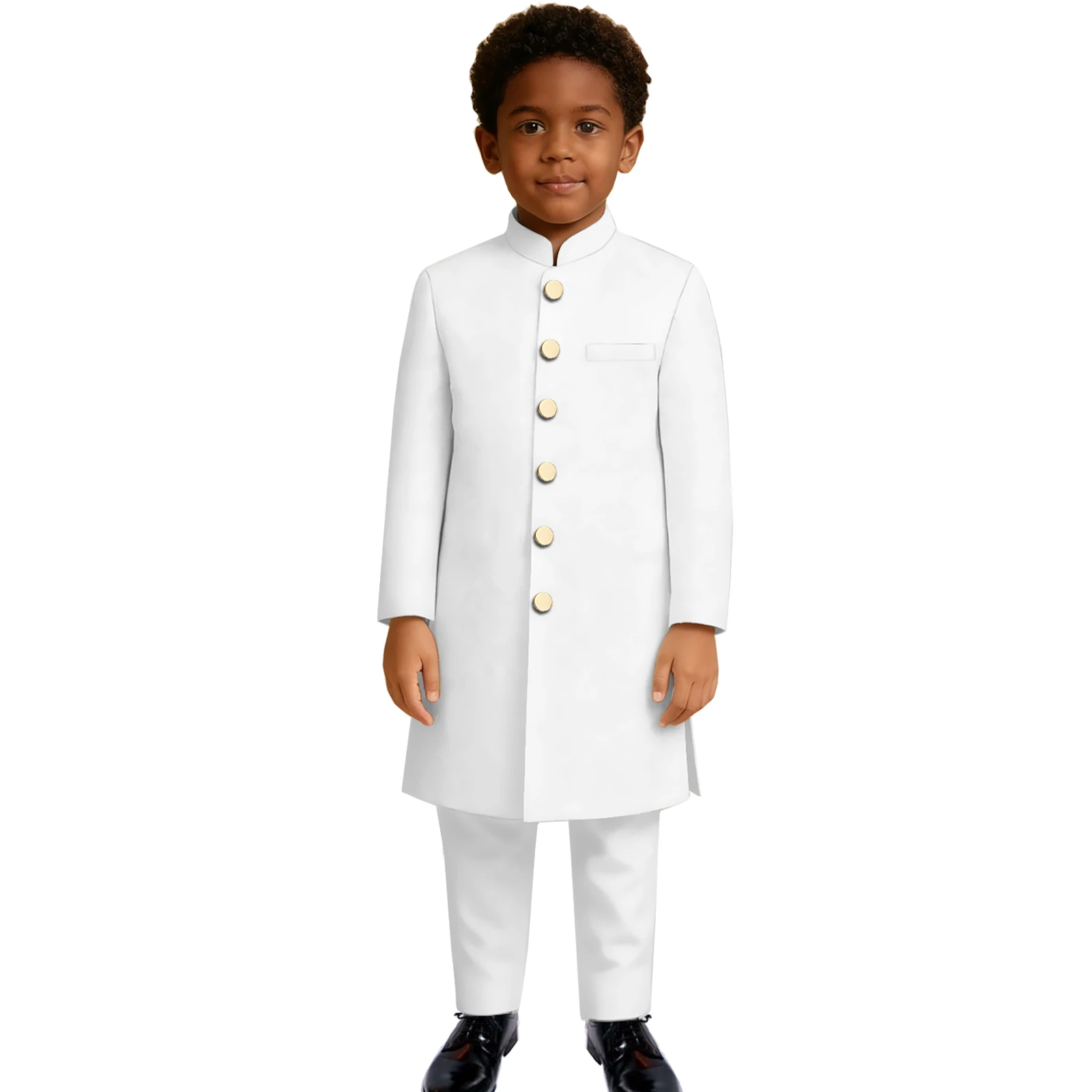 

Африканский приталенный костюм для мальчика, блейзер и брюки, комплект из 2 предметов, детский наряд, детская одежда Dashiki, наряд