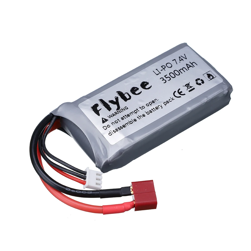 7.4V 3500mAh Li-polimerowa akumulator samochodowy RC MAX 60C dla Wltoys 144001 12428 12423 zdalnie sterowane zabawkowe samochody baterie feiyue 03 Q39 części 2S 7.4V