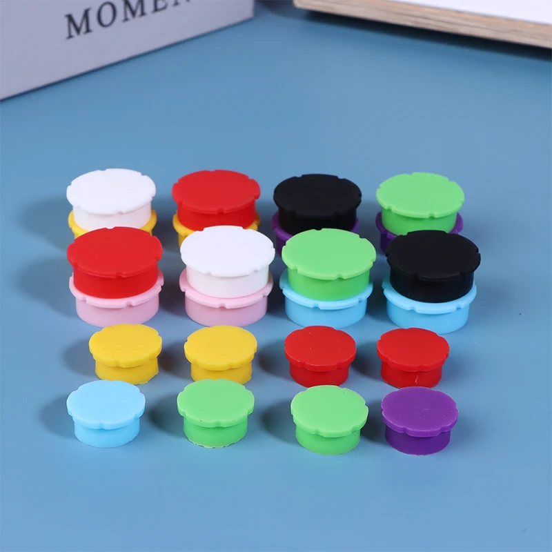 12/16/18 Pcs 3/5ML Glass Vials Protective Vial Caps For Insulin Bottles Leak-Proof Dust-Resistant Lids Cover For Flip Off Caps