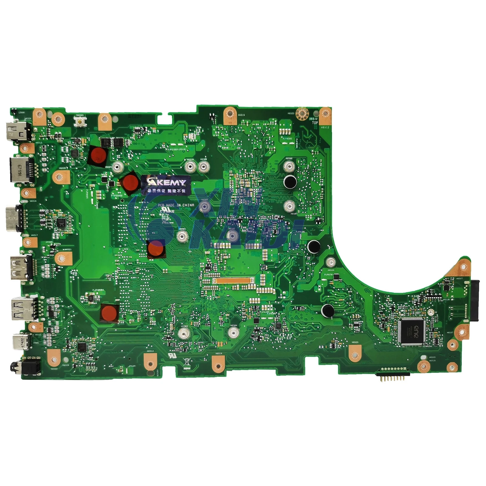 Imagem -04 - Placa-mãe do Portátil de Asus X756ux X756uj X756uv X756uqk X756ub X756uwk X756uxm i3 i5 i7 6o 7o Gen Gtx950 940mx 930mx