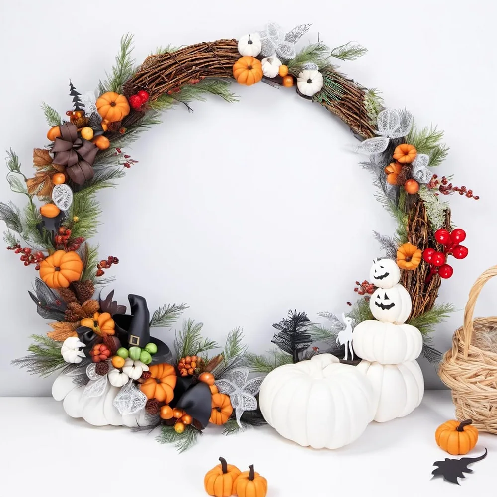 

2 шт. большой натуральный виноградный венок кольца ротанг виноградная ветка венок обруч для DIY ремесло Рождество Пасха праздничное украшение