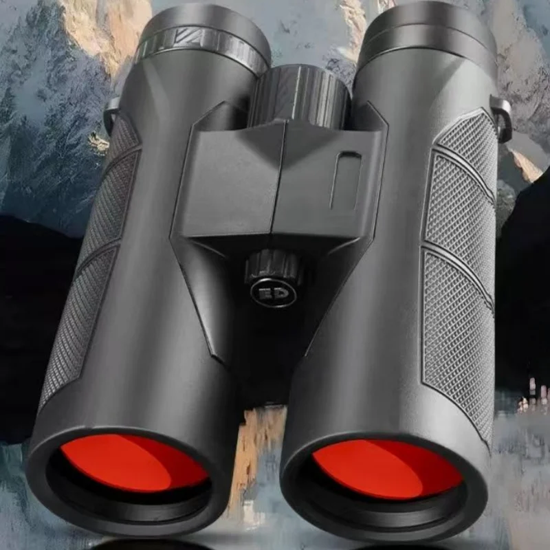 

10x42 Binoculars Professional HD Telescope Powerful Long Range Multi-Coated BAK4 Prism For Birdwatching Hunting Outdoor Camping