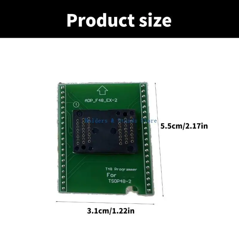 y4ue nand flash programmer adapter for t48 ADP F48 EX2 TSOP48-2 socket
