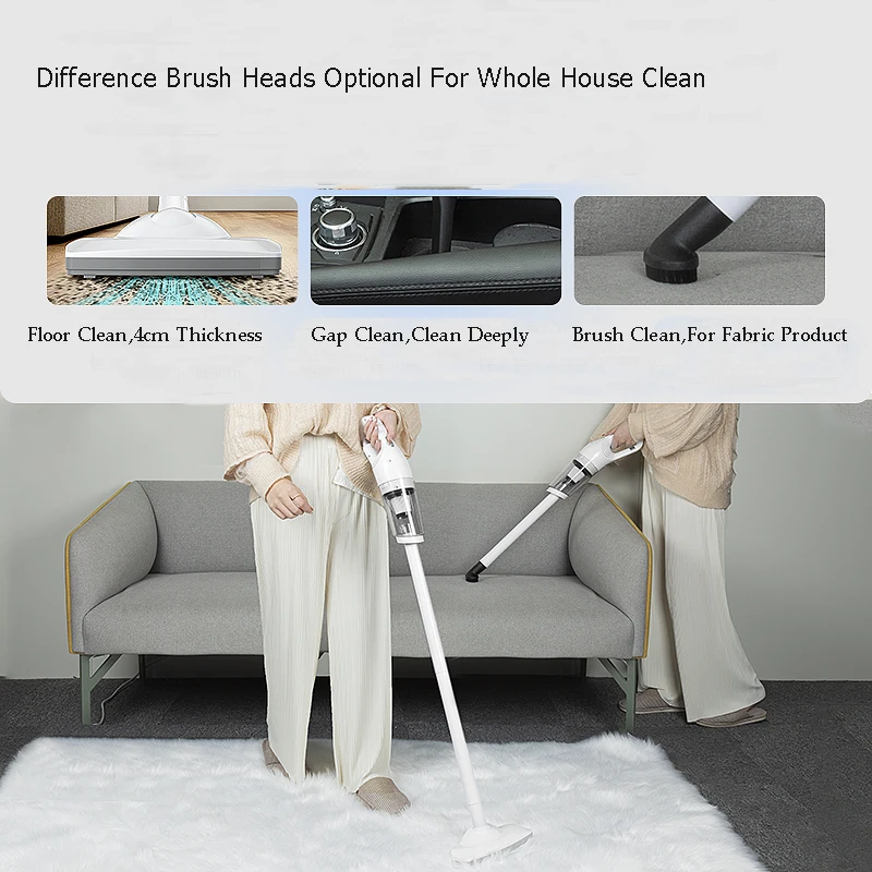 Hot Selling Portable Handheld Vacuum Cleaner Strong Power Suction Home Use Vacuum Cleaner Rechargeable Mini Car Vacuum Cleaner