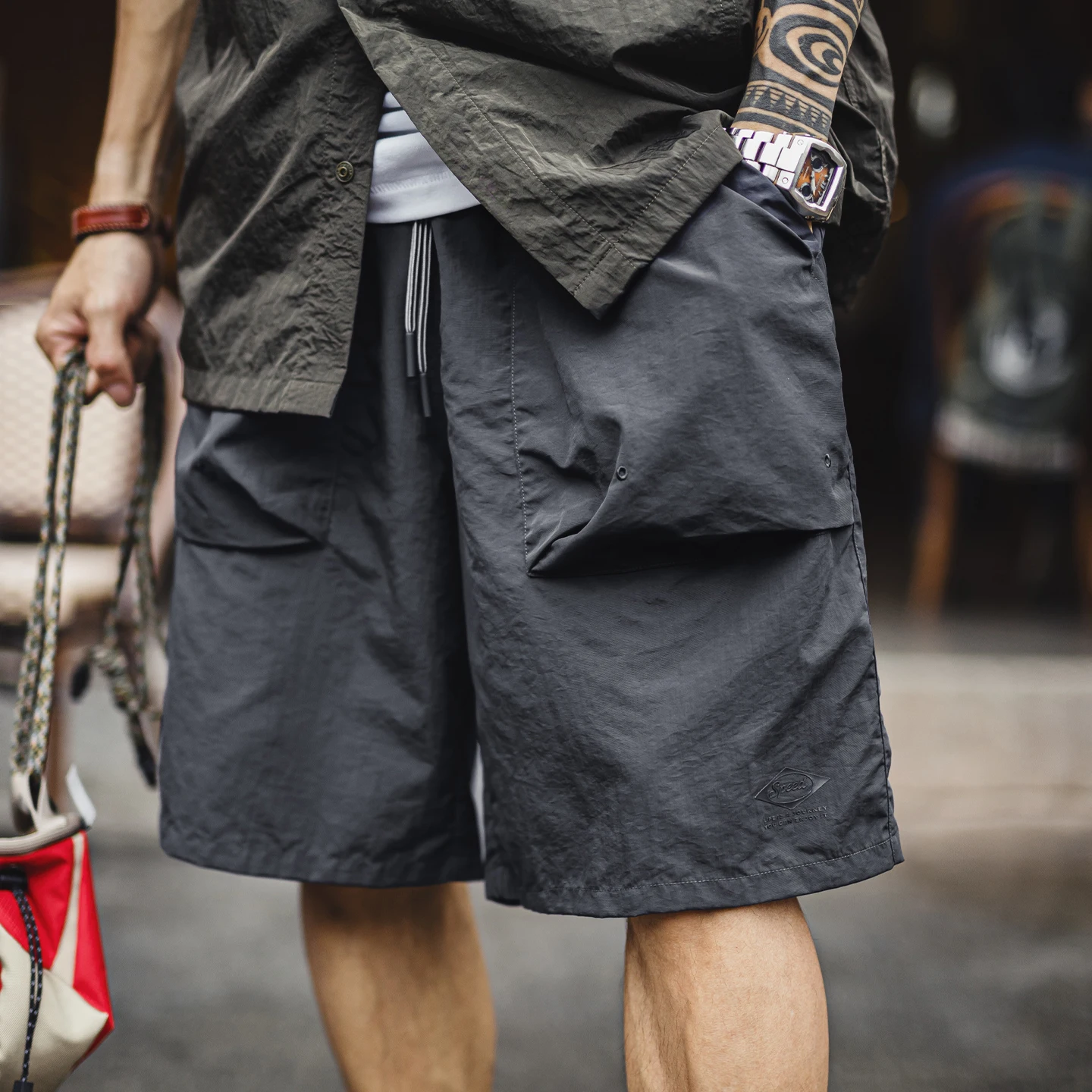 Maden Summer Men's Casual Shor - Outdoor Sport Leisure ulasan dan harga