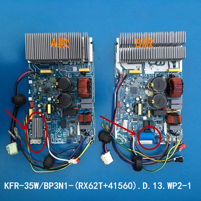 For Midea Air Conditioning External Unit Main Board KFR-35W/BP3N1- (RX62T+41560) D.13.WP2-1 Used