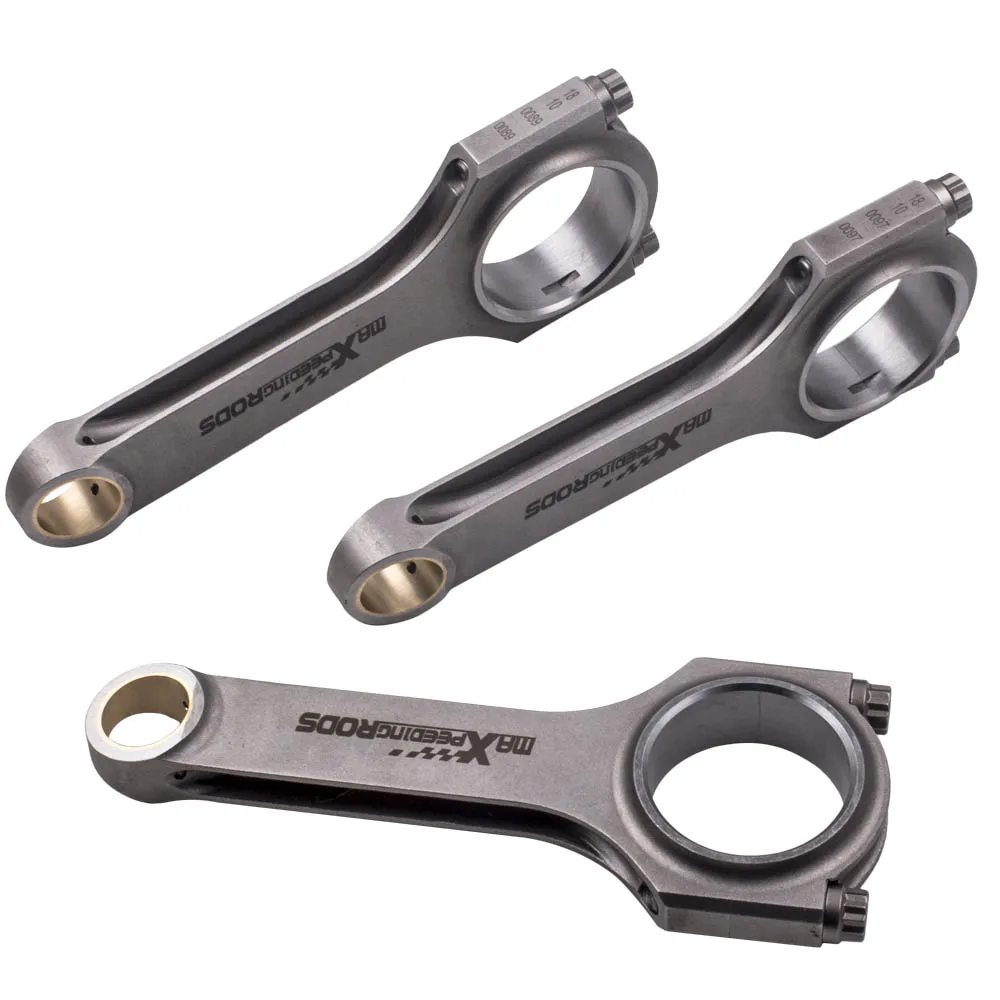 

Кованые шатуны MaXpeedingrods 3x + болты ARP2000 для BMW B38A15M0 1.5T 3-цилиндровый 148.2мм