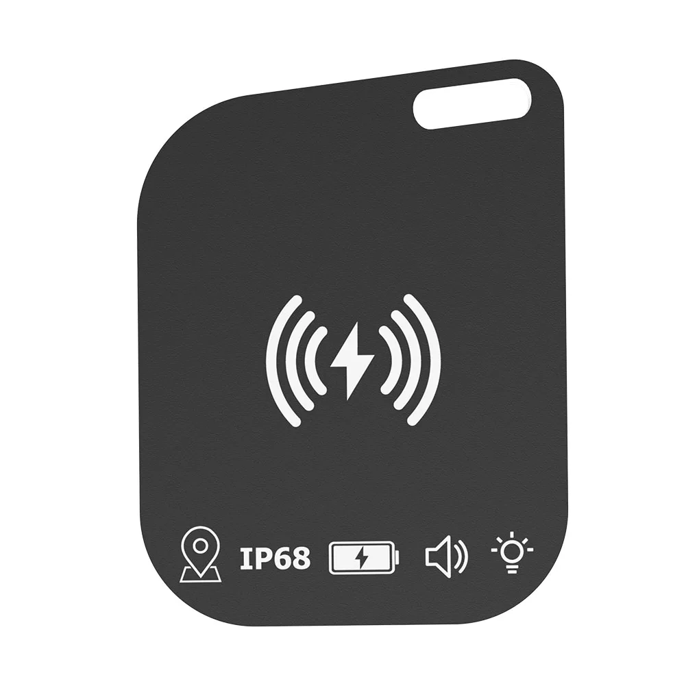 

Wireless Charging Smart Tag Wallet Tracker IPX68 Waterproof Works for Apple Find My Ultra Thin Tracker Keys Suitcase Bag Locator