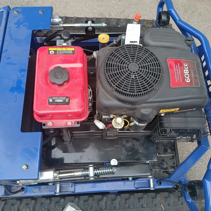 Customized Wireless Control Lawn Mower Robot for Garden Trimming, Remote-Controlled Lawn Mower