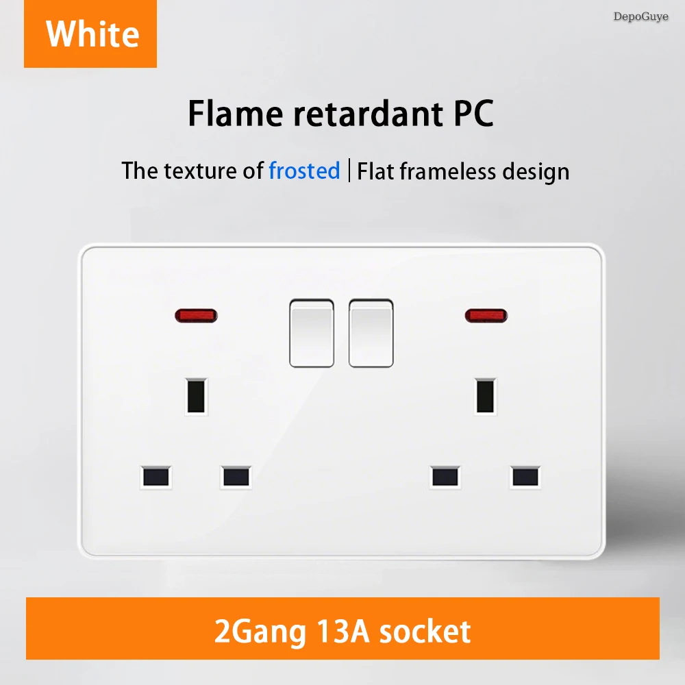 Variant: 2Gang 13A White