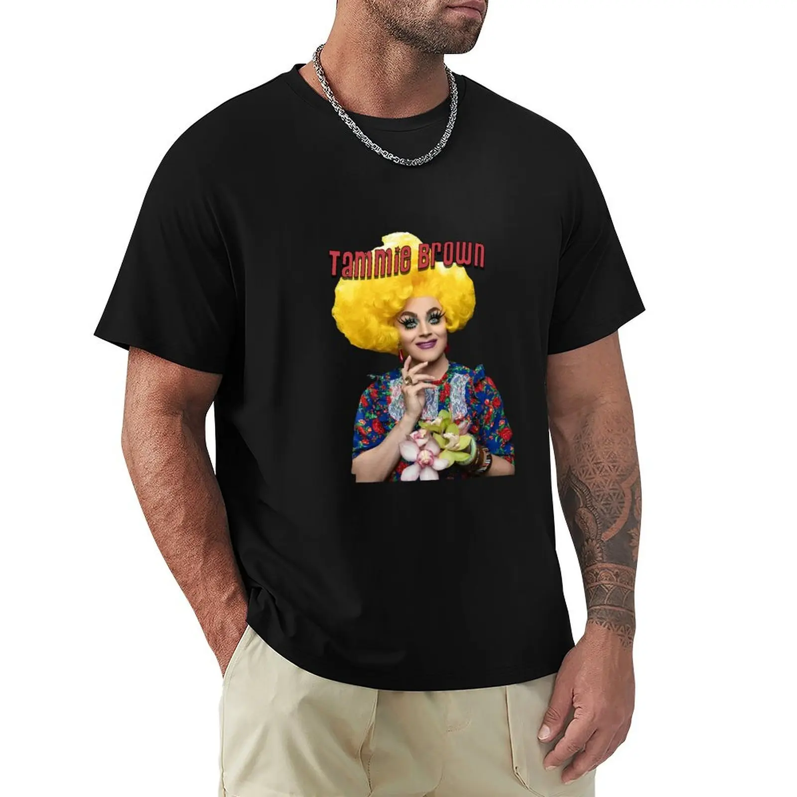 

Tammie Brown T-Shirt cute clothes Luxury man new edition anime t shirts mens tall t shirts