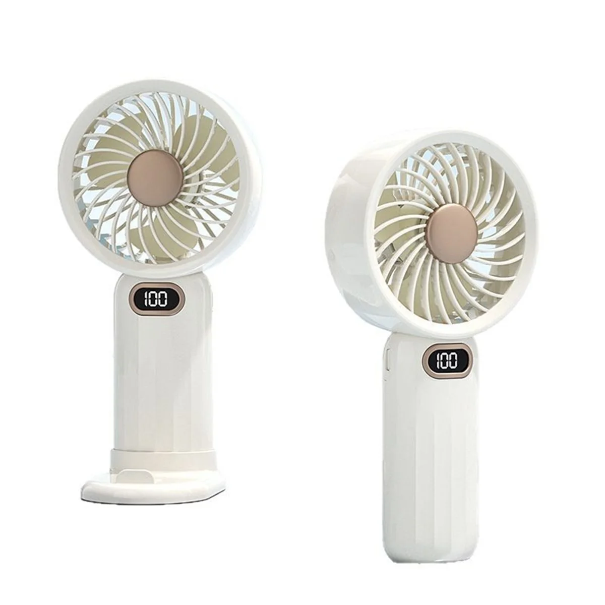 MEET SUN شحن USB مدمج ومحمول مع شاشة رقمية مثالية للسفر في الهواء الطلق واستخدام سطح المكتب، أنيق محمول باليد