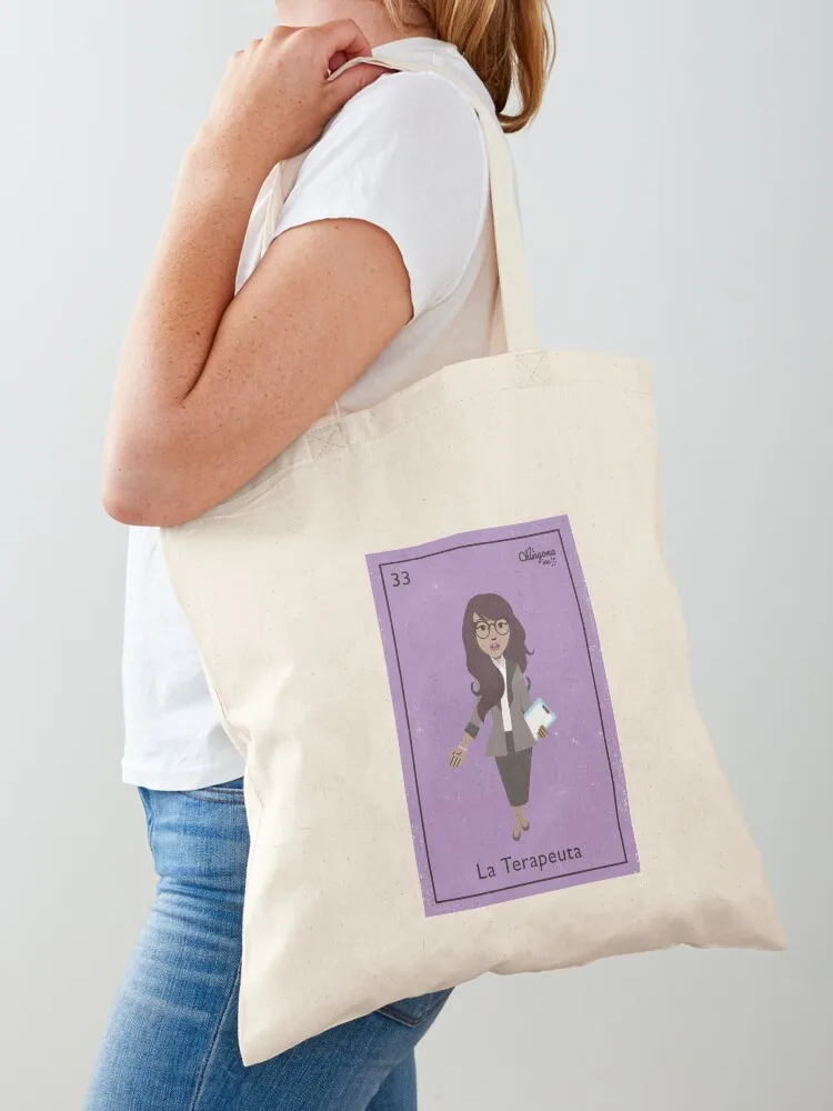 

La Terapeuta Tote Bag tote bag men's Women's beach bags reusable grocery bags canvas tote bag