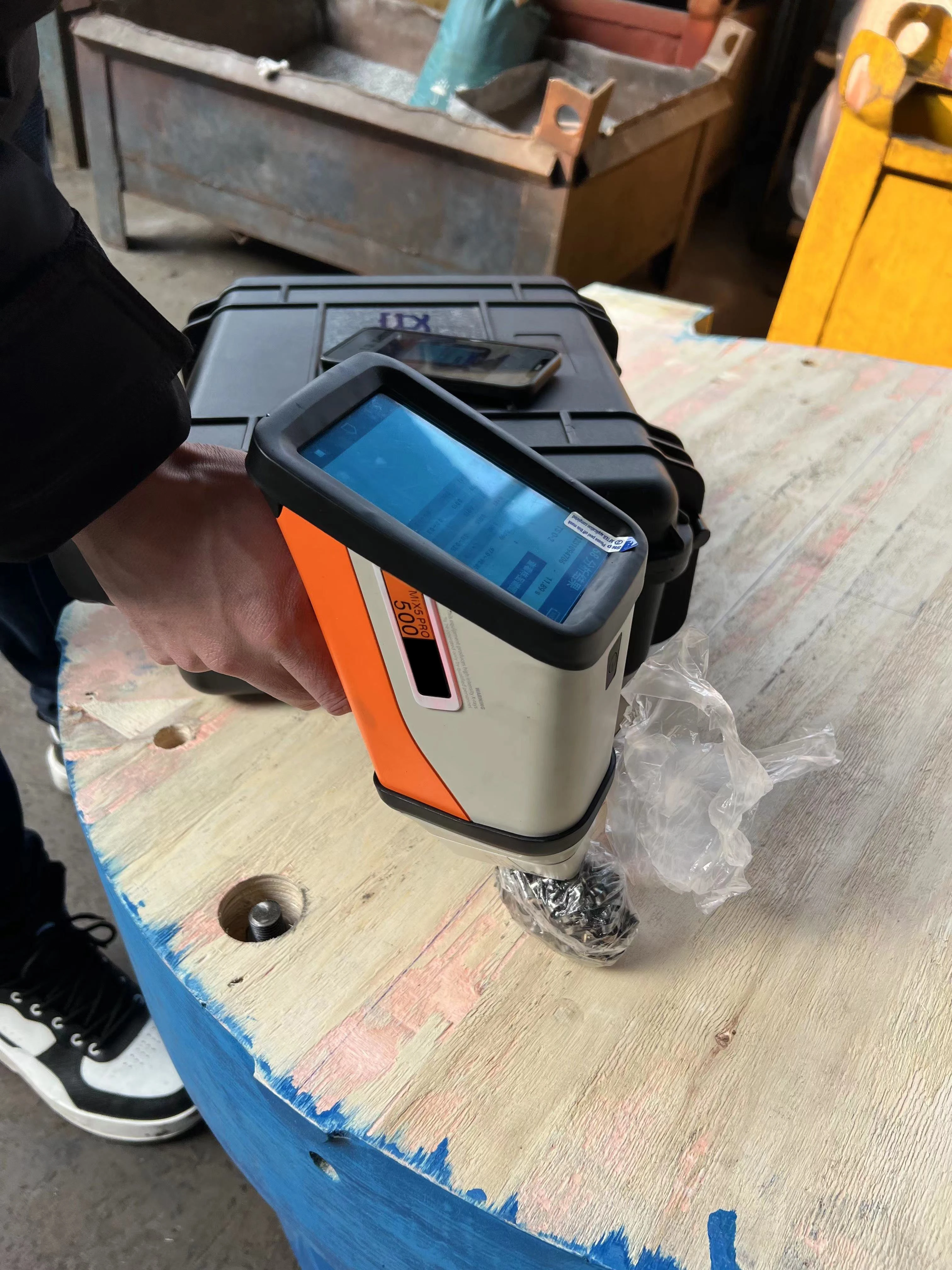 Analizzatore di metalli preziosi XRF MiX5 Pro Series Palmare Rileva facilmente il contenuto di cobalto e rame