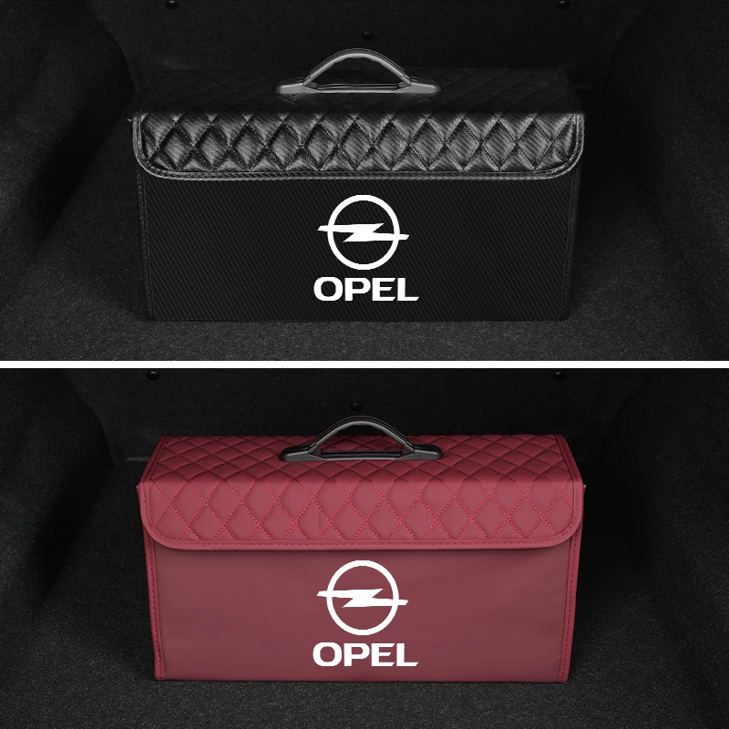 

Car Tools Travel Organiser Leather Storage Bag For Opel Corsa Astra Insignia Vectra Zafira Meriva Mokka Grandland Vivaro Antara
