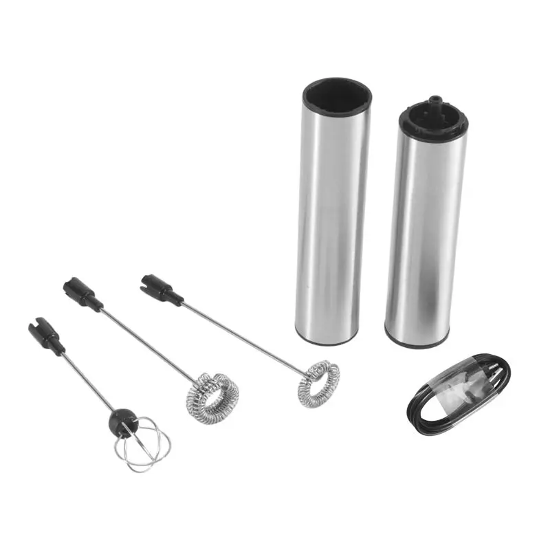 WHOLESALE LOT Milk Frother Handheld Coffee Frother Electric Whisk, USB Rechargeable Foam Maker Bubbler Egg Beater For Hot Chocol