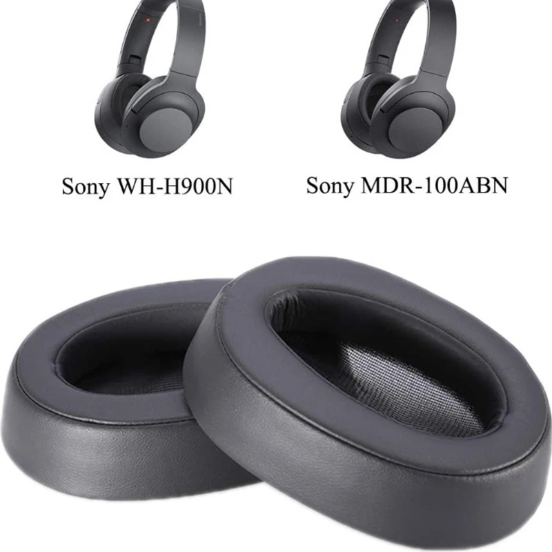 Easily Replaced Ear Pads forSony MDR-100ABN WH-H900N Headphone Thicker Foam Cover Sleeve Earpads Repalcement