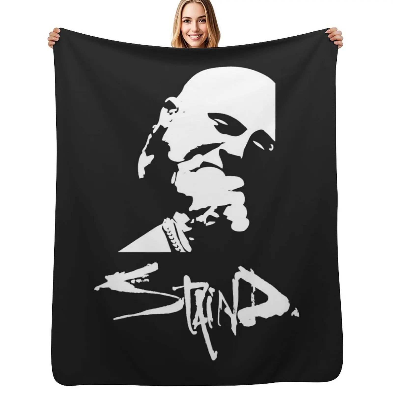 STAIND band take me around Essential T-Shirt Copy Throw Blanket Anti Shedding Soft Fuzzy Blanket for Home