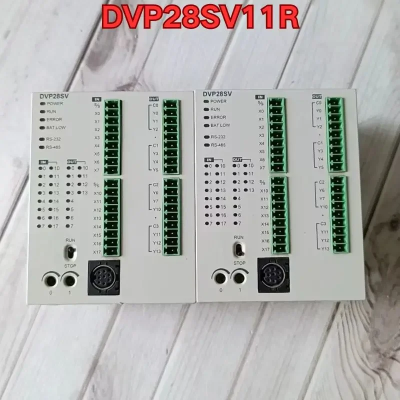 

Second-hand PLC module DVP28SV11R function test is normal