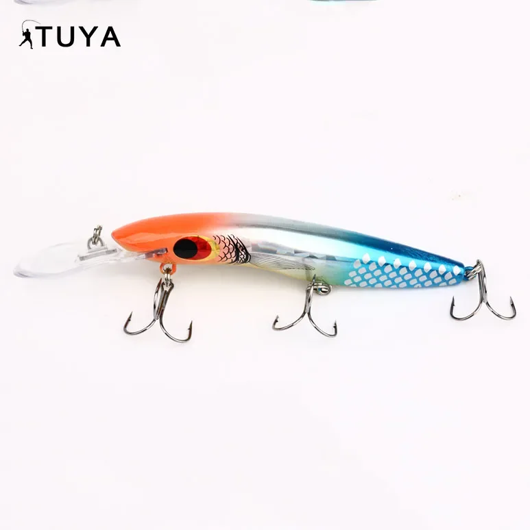 Minnow 16 cm 24,4 g molde para señuelo de pesca manivela moldes para cebo juego de señuelos