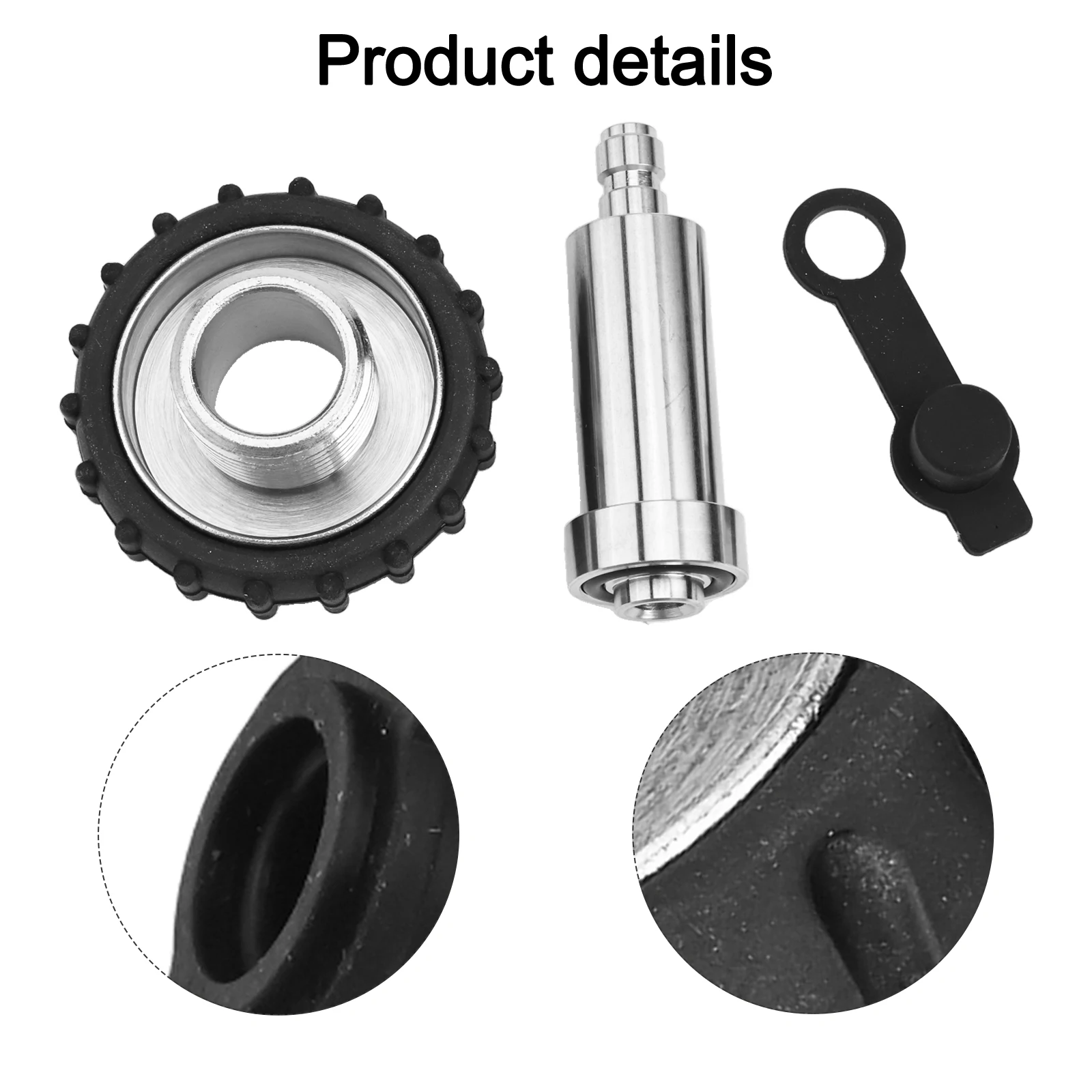 DIN Adapter Cylinder Connector Diving Events Widely Used In Diving 57x49x49mm Size External Thread for g5 8 For 8mm Interface