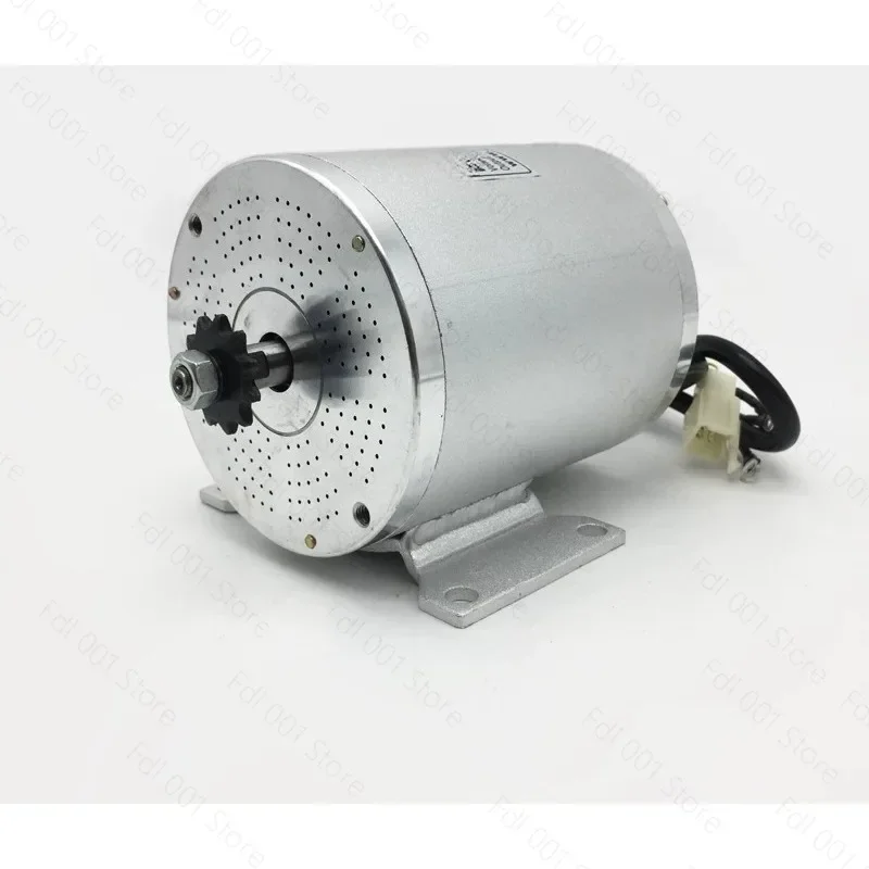 MY1020 Brushless High‑Speed BLDC Motor 1000W with T8F Sprocket for Electric ATV Electric Scooter