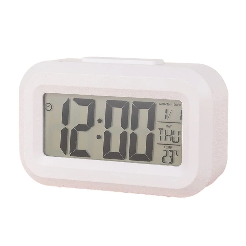 Alarm Clock Digital Alarm Clock Date Temperature Display Desktop Decor Household Supplies Multifunctional Clock