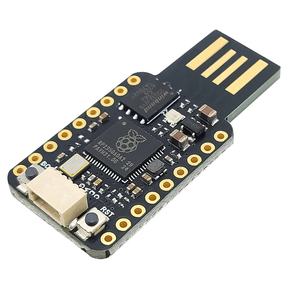 MINI USB RP2350 Entwicklungsboard-Modul USB-Werkzeugmodule für Raspberry Pi Dual Core 4 MB Flash JST1.0 1,0 mm 4PIN
