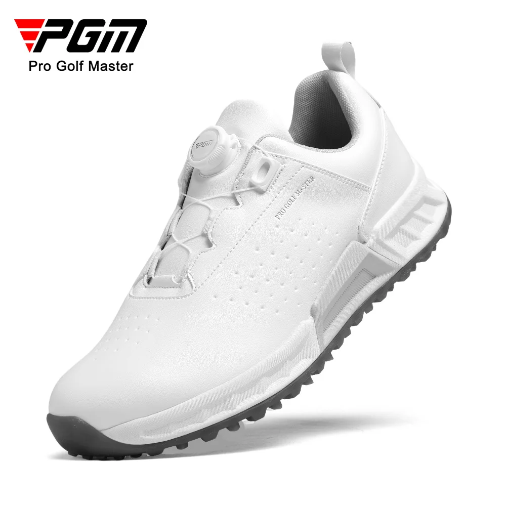 

PGM new golf shoes men's cushioned rebound sports shoes summer men's shoes knob shoelaces breathable shoes XZ436