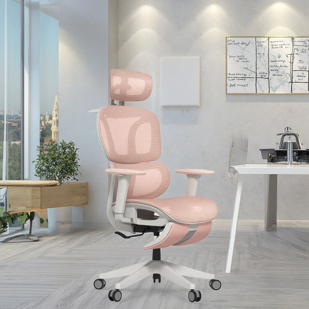 

ZC02 Office Furniture Modern Conference High Back Boss Swivel Ergonomic Executive Computer Full Mesh Office Chair With Footrest
