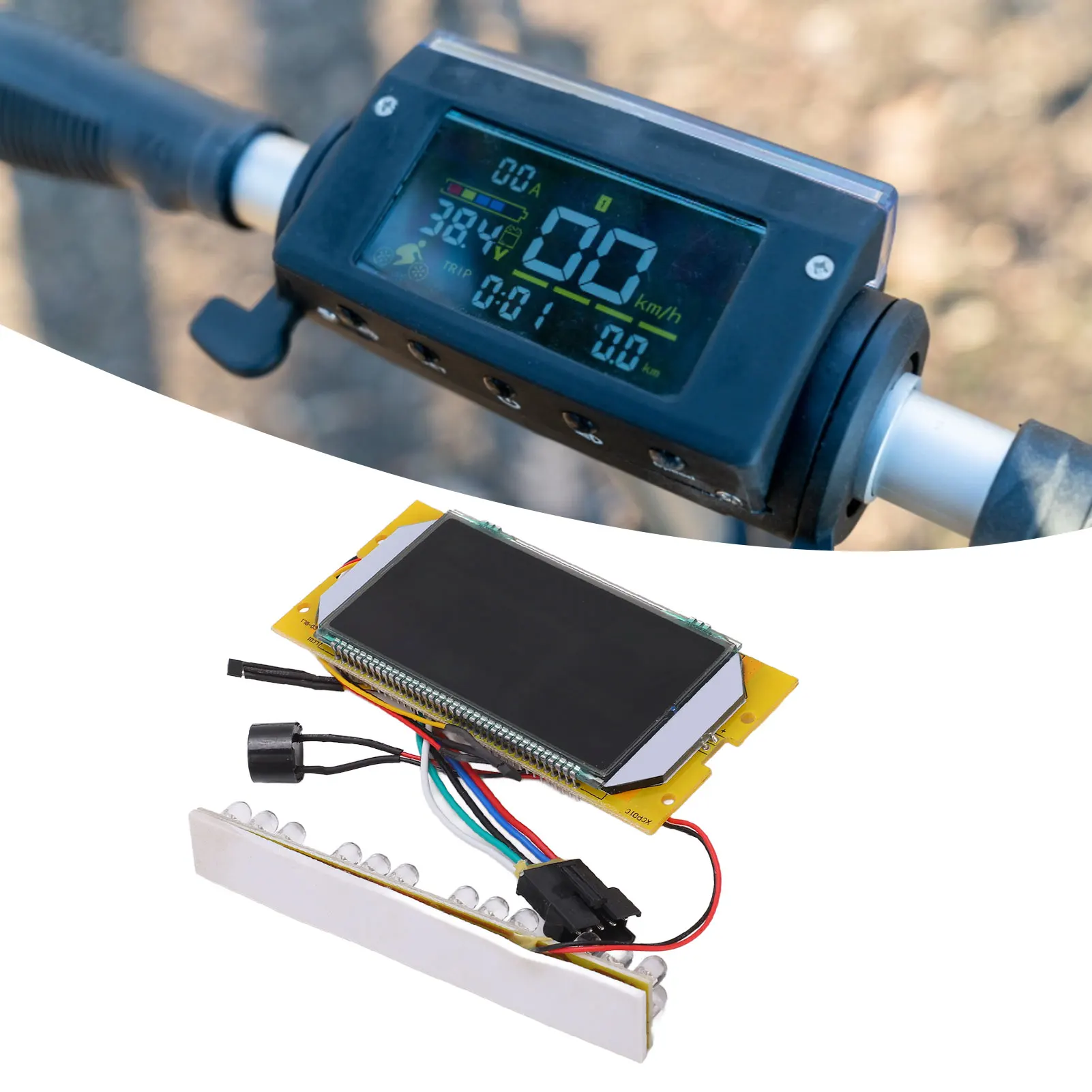 

Electric Scooter LCD Display Screen Replacement Universal 36V for KUGOO S1 Scooter Repair Accessories